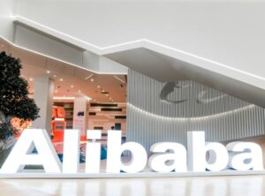 Interior of Alibaba’s headquarters, representing the tech giant behind platforms like Taobao, Tmall, and Alipay.