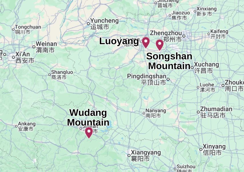 Map of the Cultural Heritage Tour route covering Shanghai and Suzhou