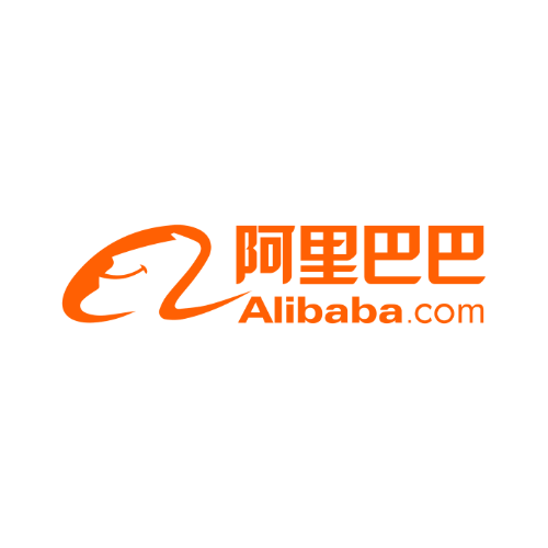 Official logo of Alibaba, China’s leading e-commerce company