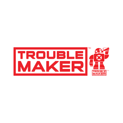 Logo of Trouble Maker, a product innovation and development community in Shenzhen, China